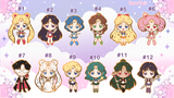 Sailor Magical Girl: Enamel Pins